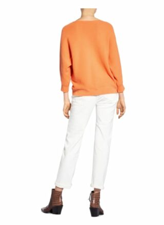 Opus Pullover Pelaya Mit 3/4-Arm orange