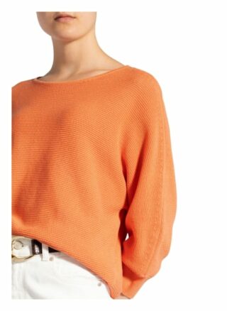 Opus Pullover Pelaya Mit 3/4-Arm orange