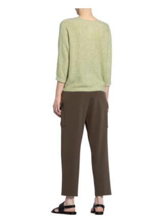 Opus Pullover Portia Mit 3/4-Arm gruen