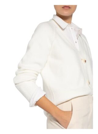 Opus Strickjacke Disona weiss