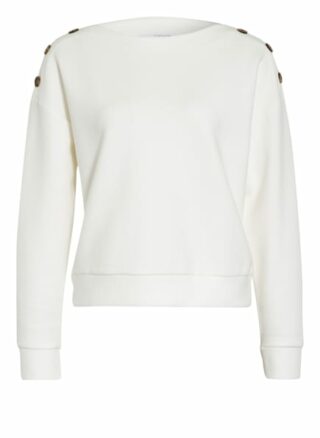 Opus Gella Sweatshirt Damen, Weiß