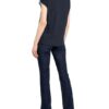 Opus T-Shirt Sanosi Im Materialmix blau