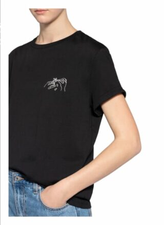 Opus T-Shirt Slowo schwarz