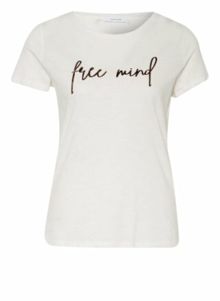 Opus T-Shirt Soi Mind weiss