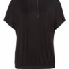 Opus T-Shirt Symnus schwarz