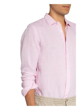 ORLEBAR BROWN Giles Leinenhemd Herren, Pink