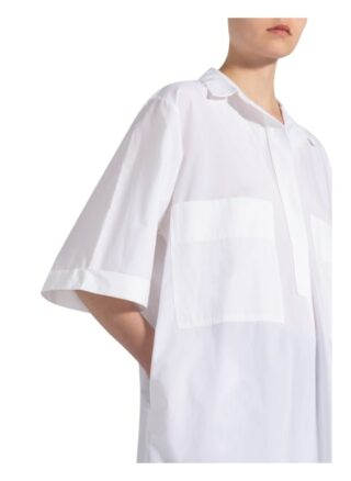 Ottod'ame Oversized-Blusenshirt weiss