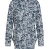 Oui Hemdbluse Damen, Weiß