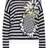 Oui Longsleeve blau