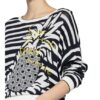 Oui Longsleeve blau