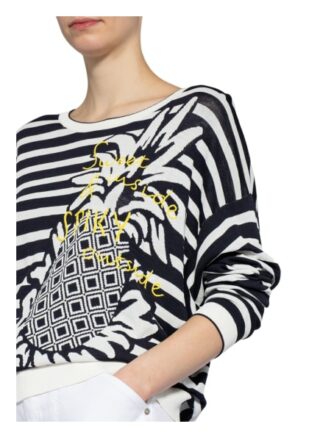 Oui Longsleeve blau