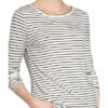 Oui Longsleeve schwarz