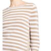 Oui Pullover Mit 3/4-Arm beige