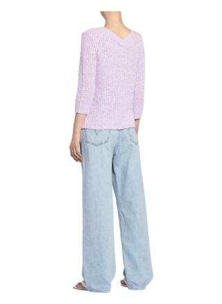 Oui Pullover Mit 3/4-Arm violett