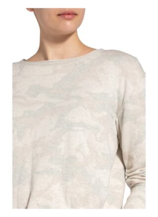 Oui Pullover Mit Glitzergarn beige