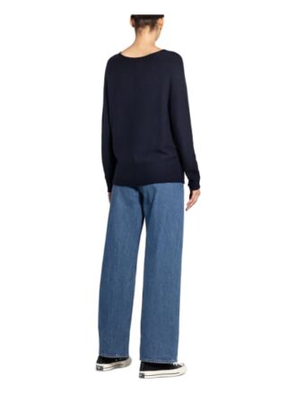 Oui Pullover blau