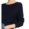Oui Pullover blau