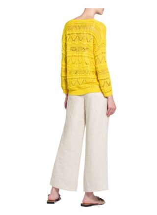 Oui Pullover gelb