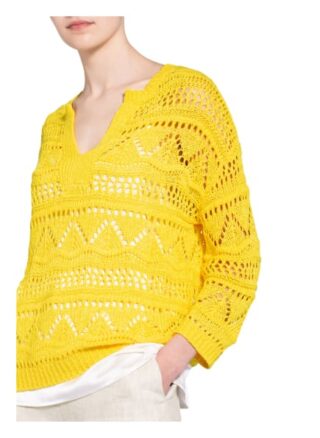 Oui Pullover gelb
