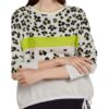 Oui Pullover Damen, Grau