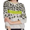 Oui Pullover Damen, Grau