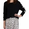 Oui Pullover schwarz