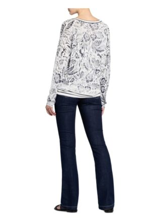 Oui Strickjacke blau