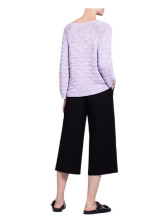 Oui Strickjacke violett