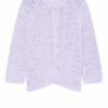 Oui Strickjacke violett