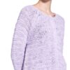 Oui Strickjacke violett