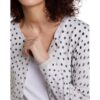 Oui Strickjacke weiss