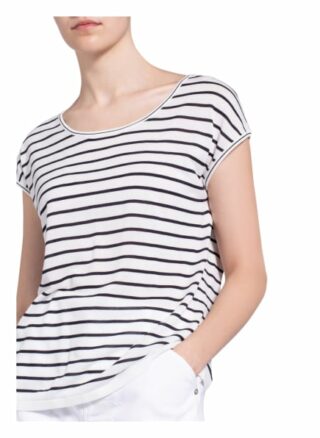 Oui Strickshirt weiss