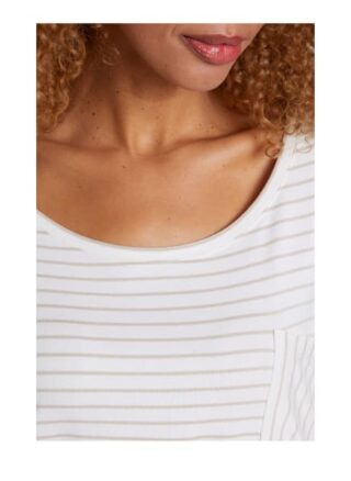 Oui T-Shirt weiss