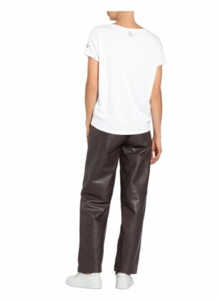 Oui T-Shirts Damen, Weiß