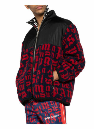 Palm Angels Blouson Im Materialmix rot