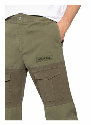 Palm Angels Cargohose gruen