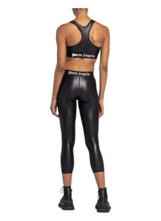 Palm Angels Cropped-Top schwarz