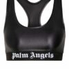 Palm Angels Cropped-Top schwarz