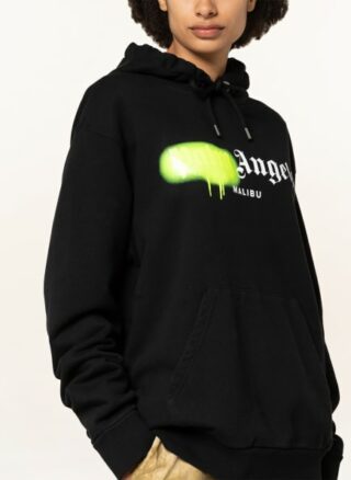 Palm Angels Hoodie Malibu schwarz