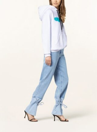 Palm Angels Hoodie weiss