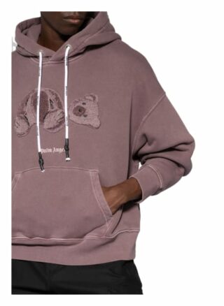 Palm Angels Hoodie weiss