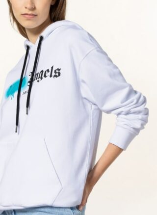 Palm Angels Hoodie weiss