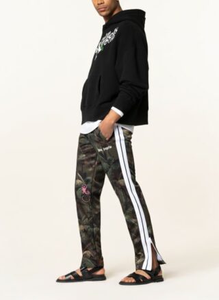 Palm Angels Hose Im Jogging-Stil Mit Galonstreifen gruen