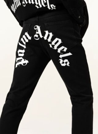 Palm Angels Jeans Regular Fit schwarz