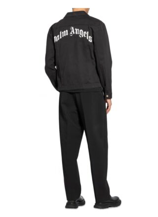 Palm Angels Jeansjacke schwarz