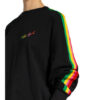 Palm Angels Longsleeve Mit Galonstreifen schwarz