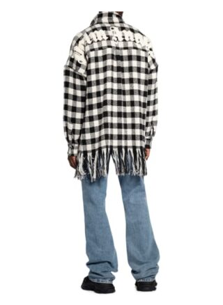 Palm Angels Overshirt Herren, Schwarz