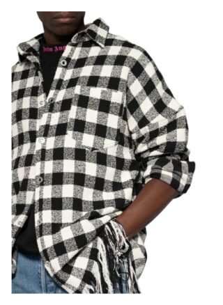 Palm Angels Overshirt Herren, Schwarz