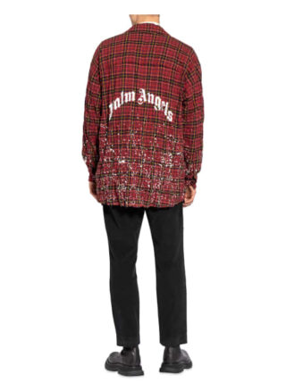 Palm Angels Overshirt Herren, Weiß