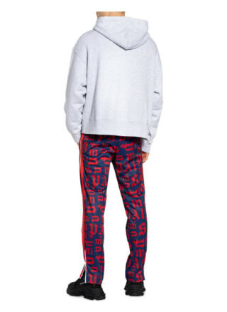 Palm Angels Oversized-Hoodie grau